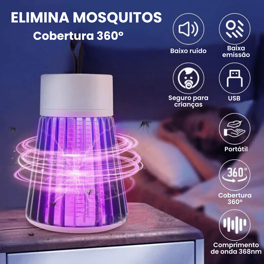 Luminária Mata-Mosquito Kasina